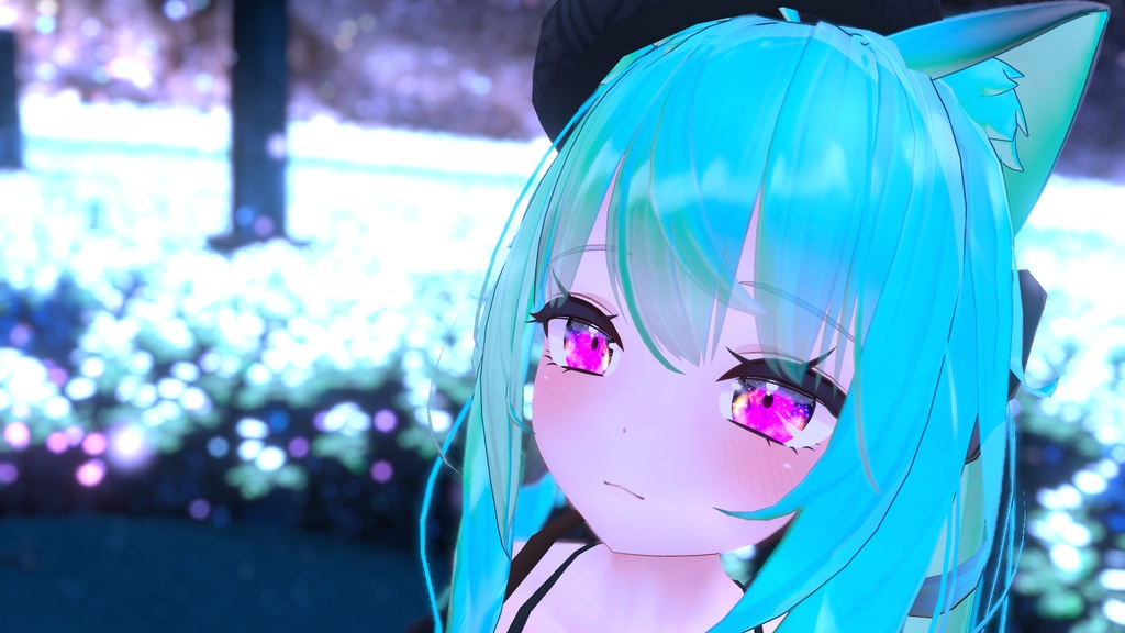 Aitexture for VRC Nebula Image 38 avatars (Ash, Wolfelia, Emistia 