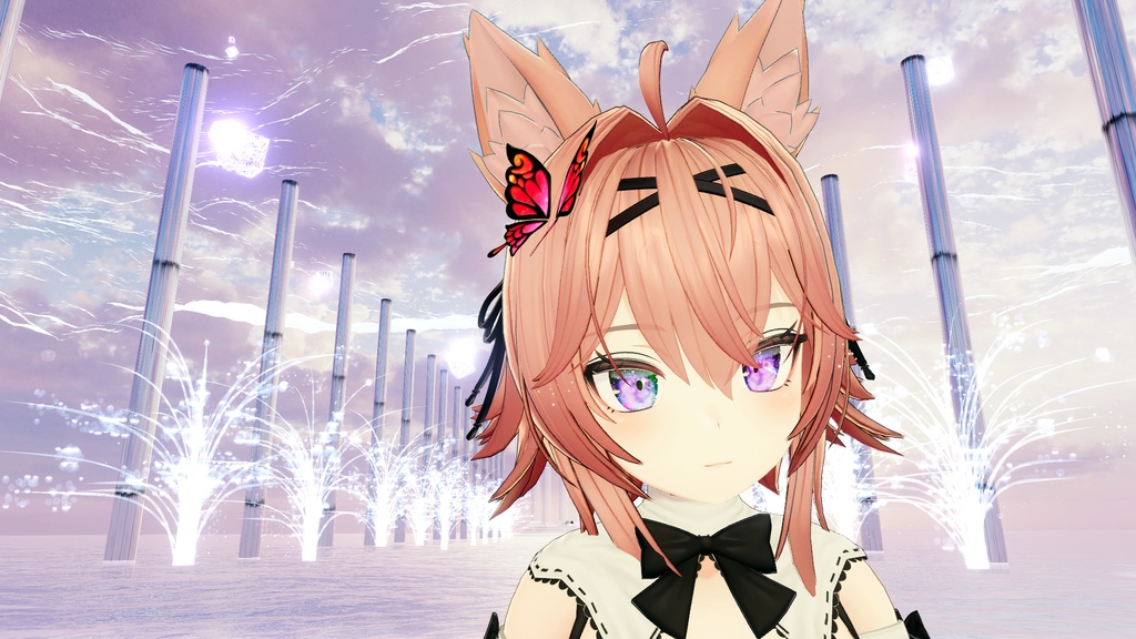 Aitexture for VRC Nebula Image 38 avatars (Ash, Wolfelia, Emistia 