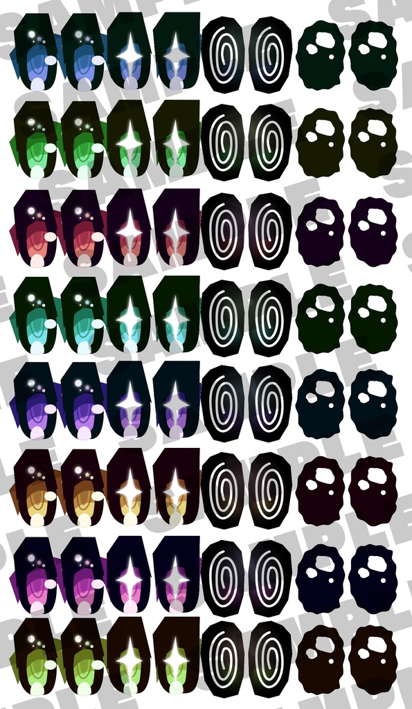 みなほしちゃん用アイテクスチャ