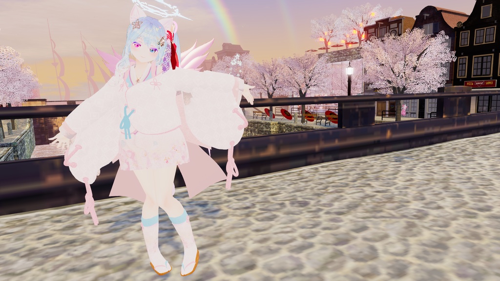 VRChatアバター向け衣装 "爛漫うらら"【29アバター対応】