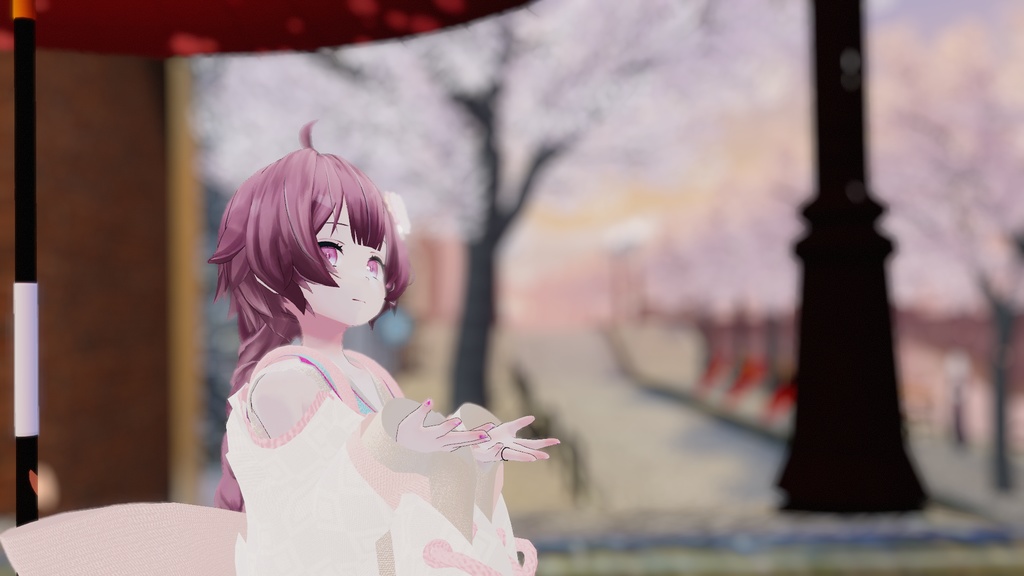 VRChatアバター向け衣装 "爛漫うらら"【29アバター対応】