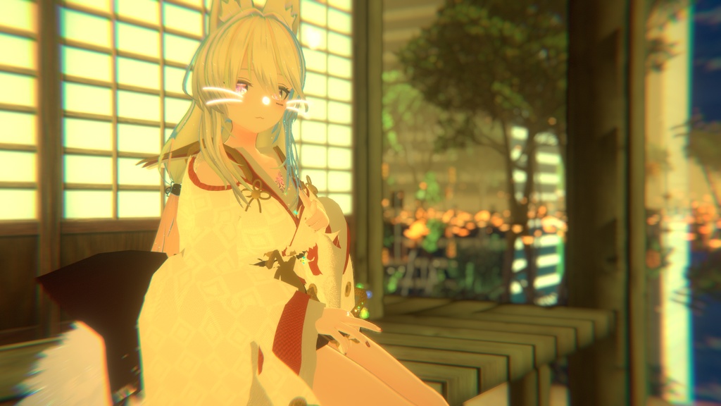 VRChatアバター向け衣装 "爛漫うらら"【29アバター対応】