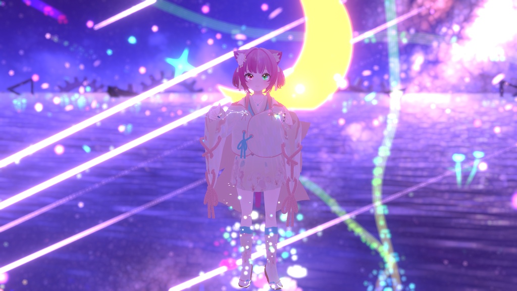 VRChatアバター向け衣装 "爛漫うらら"【29アバター対応】