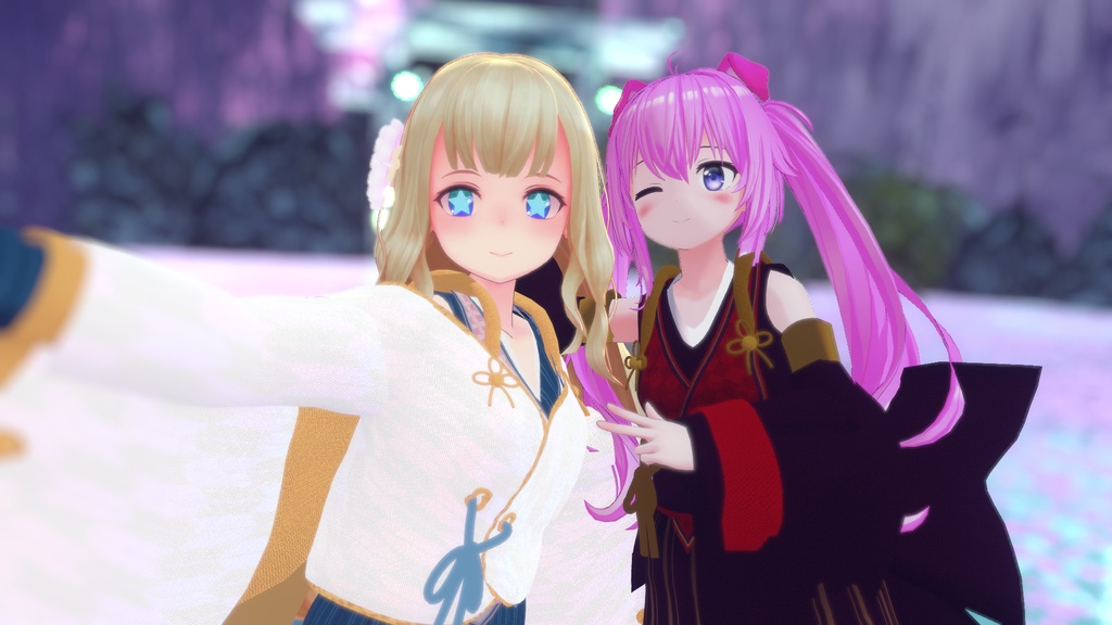 VRChatアバター向け衣装 "爛漫うらら"【29アバター対応】