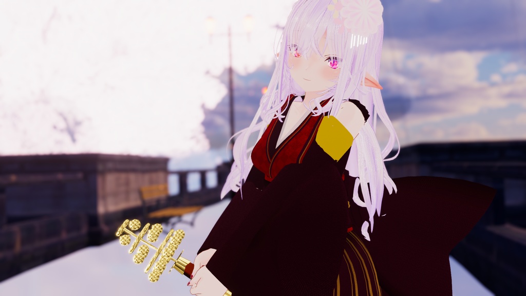 VRChatアバター向け衣装 "爛漫うらら"【29アバター対応】