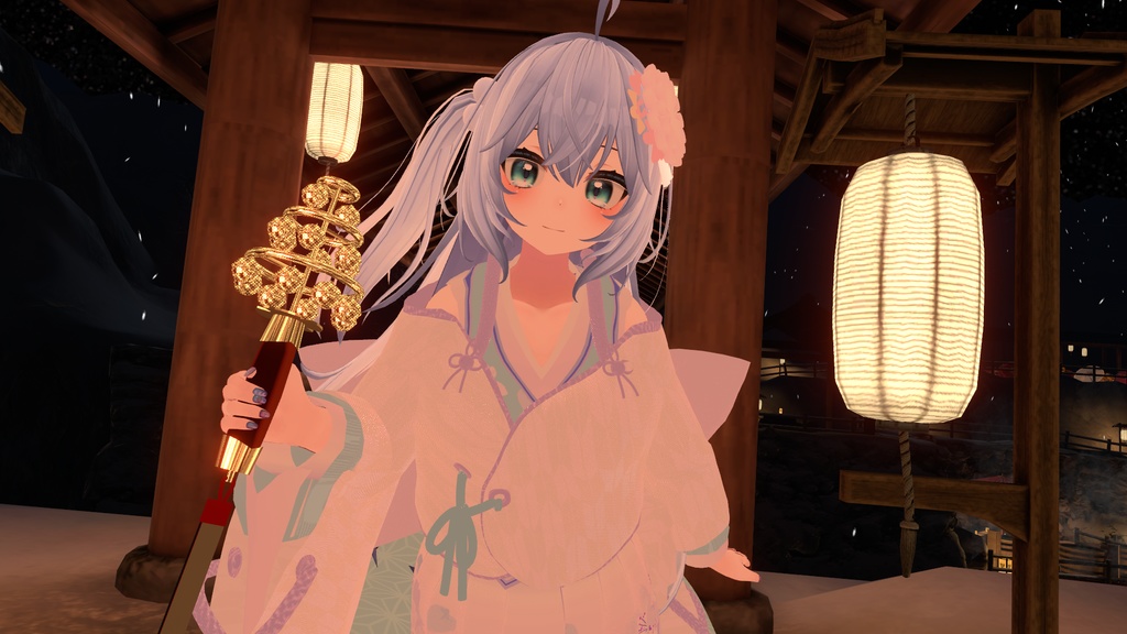 VRChatアバター向け衣装 "爛漫うらら"【29アバター対応】