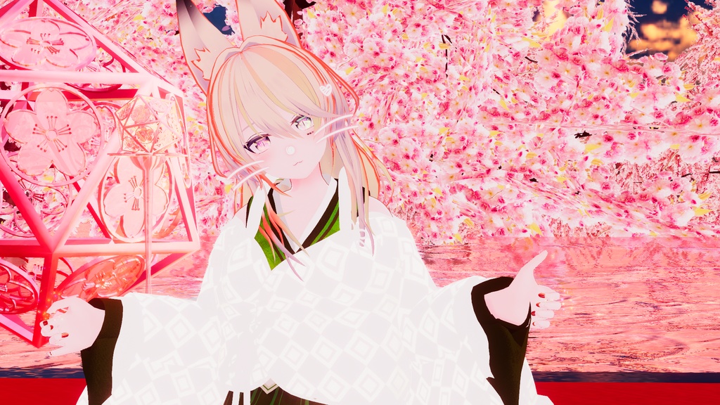 VRChatアバター向け衣装 "爛漫うらら"【29アバター対応】