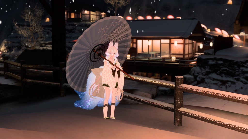 VRChatアバター向け衣装 "爛漫うらら"【29アバター対応】