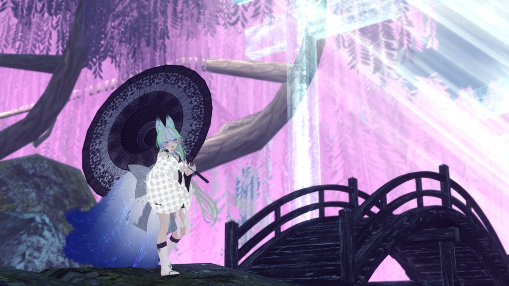 VRChatアバター向け衣装 "爛漫うらら"【29アバター対応】