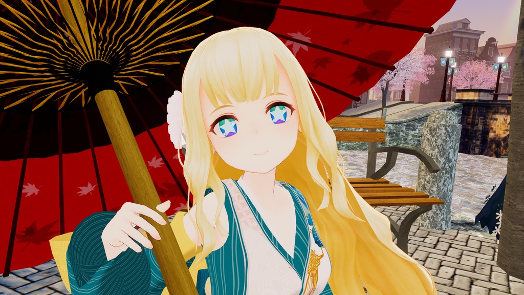 VRChatアバター向け衣装 "爛漫うらら"【29アバター対応】