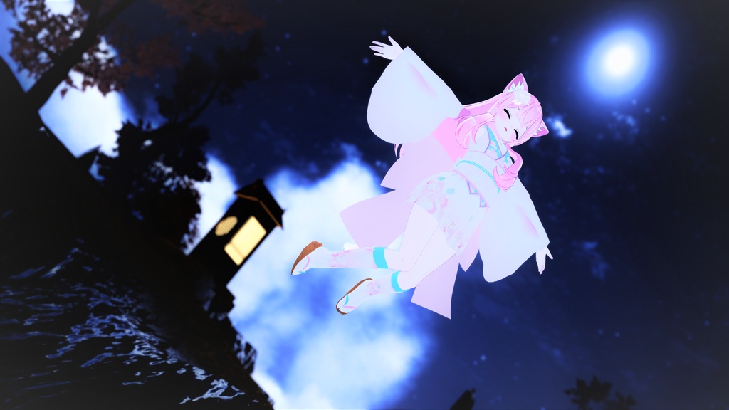 VRChatアバター向け衣装 "爛漫うらら"【29アバター対応】