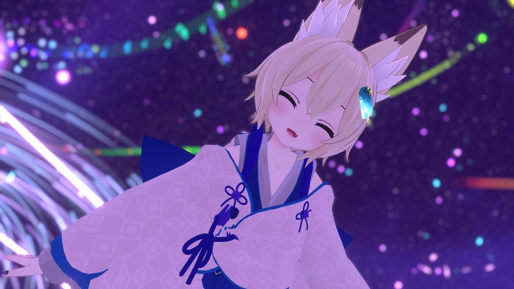 VRChatアバター向け衣装 "爛漫うらら"【29アバター対応】