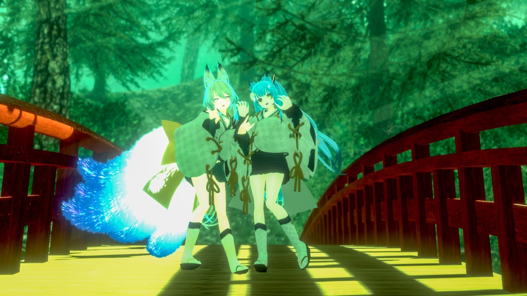 VRChatアバター向け衣装 "爛漫うらら"【29アバター対応】