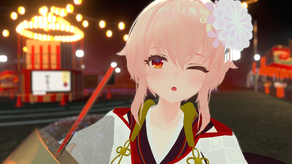 VRChatアバター向け衣装 "爛漫うらら"【29アバター対応】