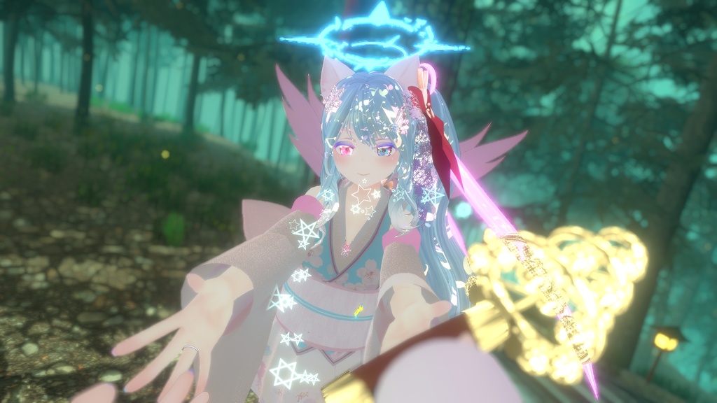 VRChatアバター向け衣装 "爛漫うらら"【29アバター対応】