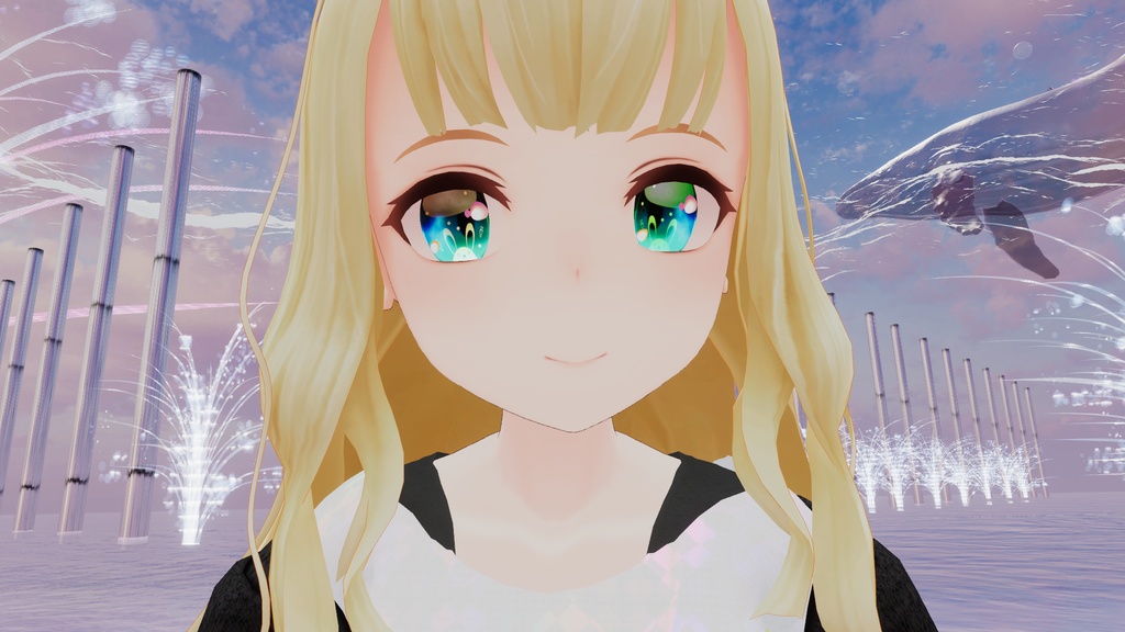 リフレクション・アイテクスチャー【71アバター対応】#mumu_shop