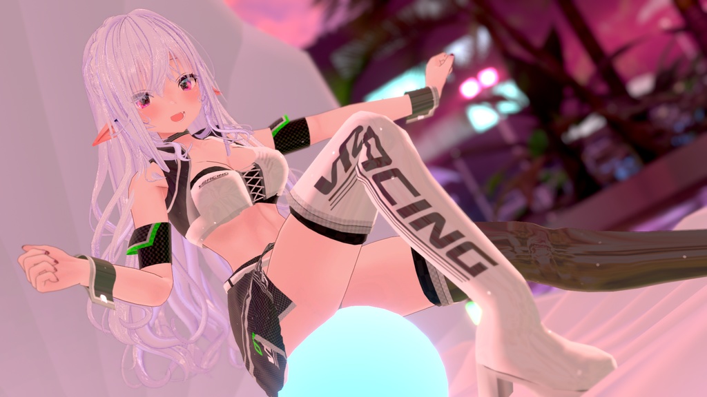 VRChatアバター向けレースクイーン衣装 "vRACING"【51アバター対応】