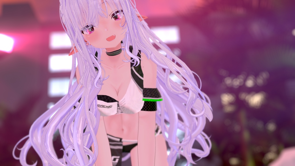 VRChatアバター向けレースクイーン衣装 "vRACING"【51アバター対応】