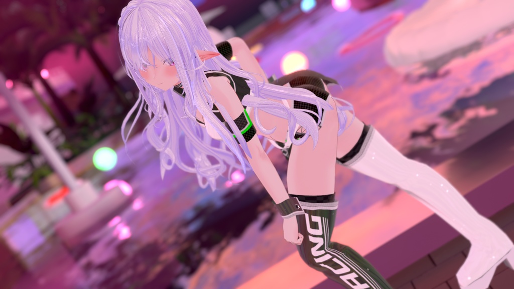 VRChatアバター向けレースクイーン衣装 "vRACING"【51アバター対応】