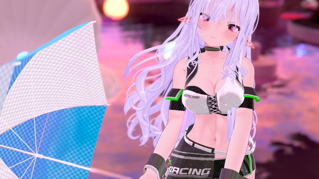 VRChatアバター向けレースクイーン衣装 "vRACING"【51アバター対応】