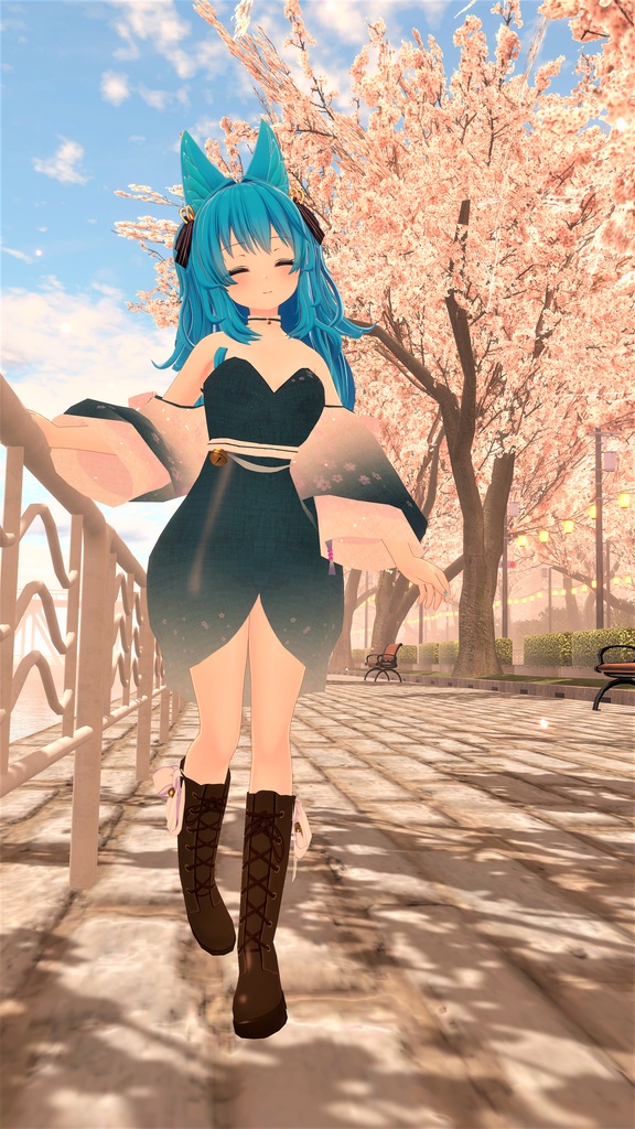 春色軽衣【ルルリアちゃん対応衣装】