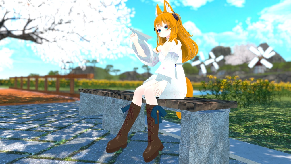 春色軽衣【ルルリアちゃん対応衣装】