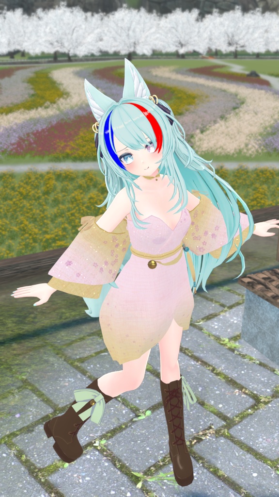 春色軽衣【ルルリアちゃん対応衣装】