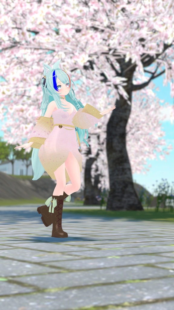 春色軽衣【ルルリアちゃん対応衣装】