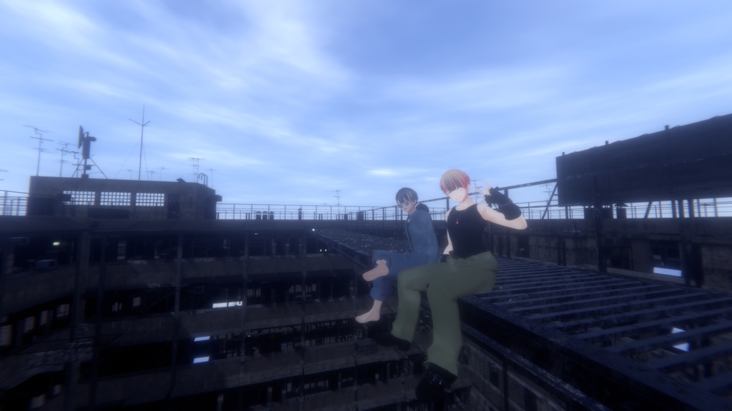 碼希くん 杏里くん ノイズ君用 つなぎ