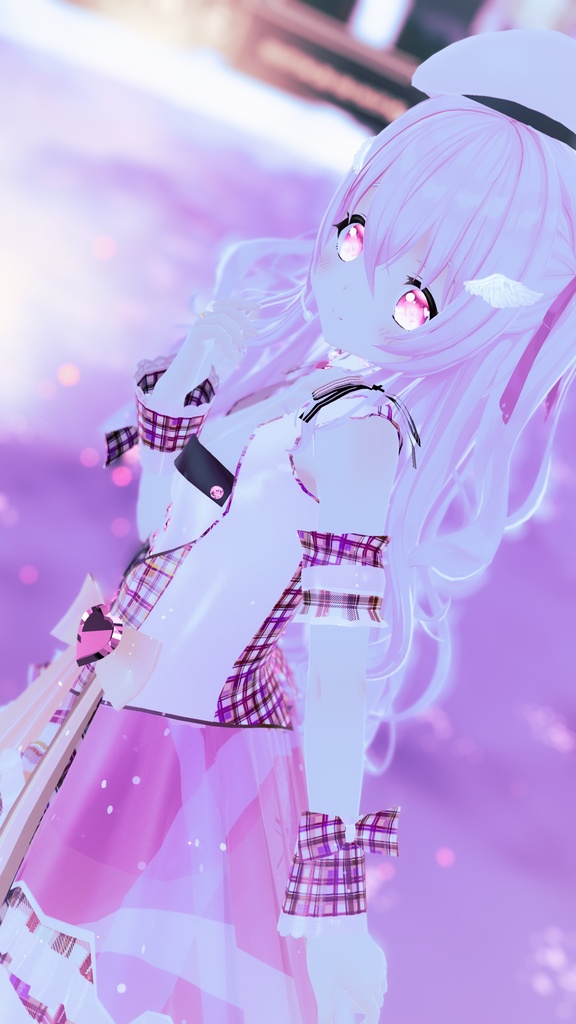 VRChatアバター向けアイドル風衣装"pecherfille "【43アバター対応】