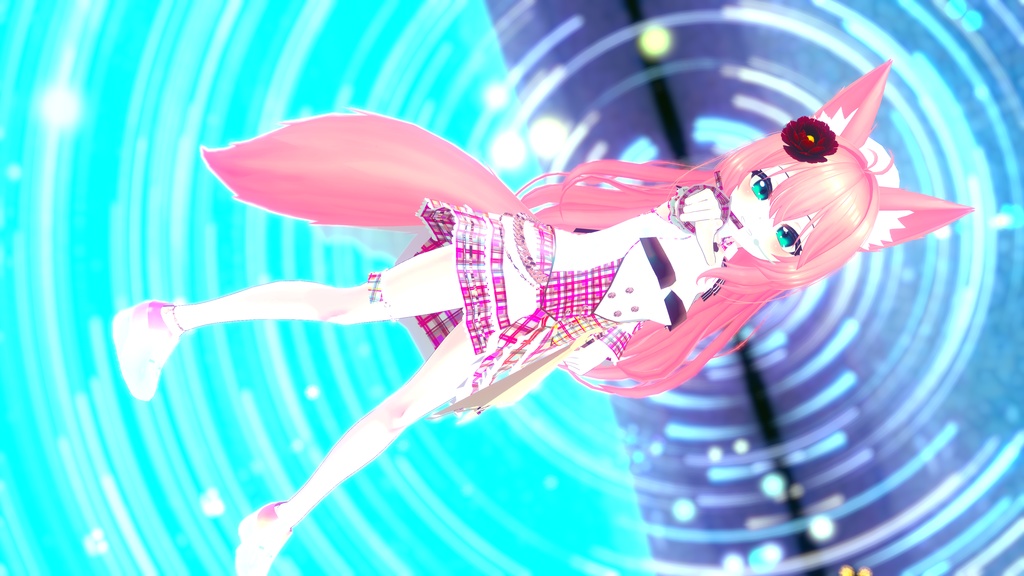 VRChatアバター向けアイドル風衣装"pecherfille "【43アバター対応】