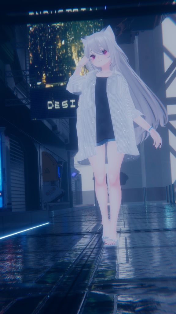 VRChatアバター向け衣装"地元コーデ"【27アバター対応】