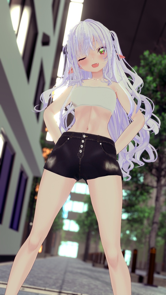 VRChatアバター向け衣装"地元コーデ"【27アバター対応】