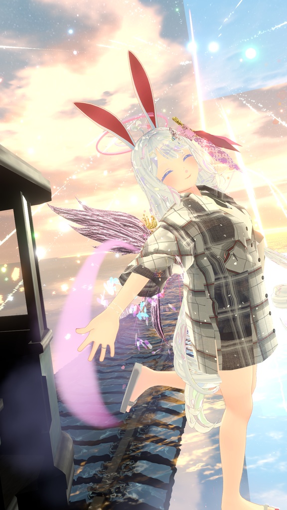 VRChatアバター向け衣装"地元コーデ"【27アバター対応】