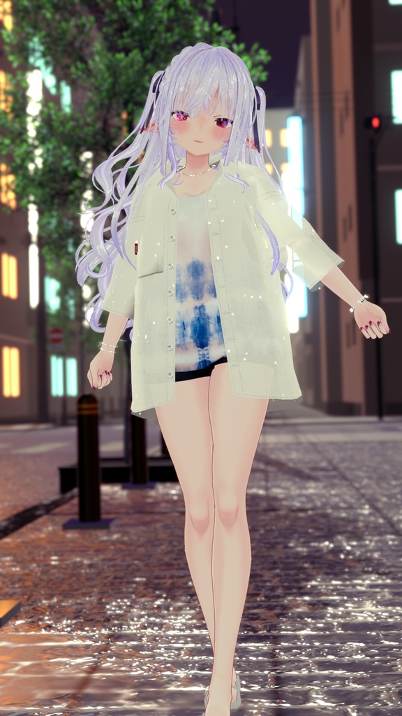 VRChatアバター向け衣装"地元コーデ"【27アバター対応】