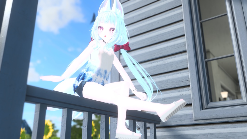 VRChatアバター向け衣装"地元コーデ"【27アバター対応】