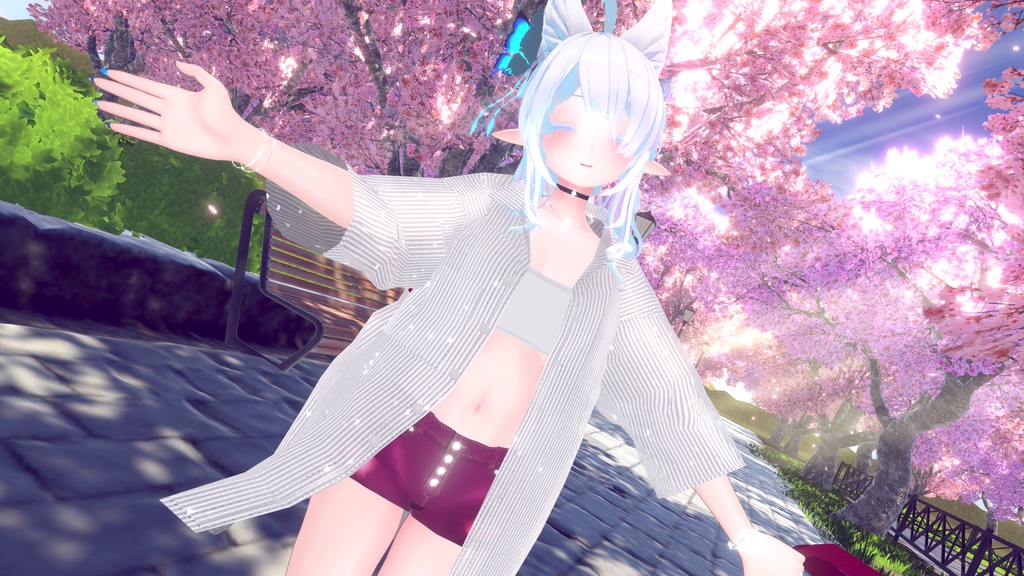 VRChatアバター向け衣装"地元コーデ"【27アバター対応】