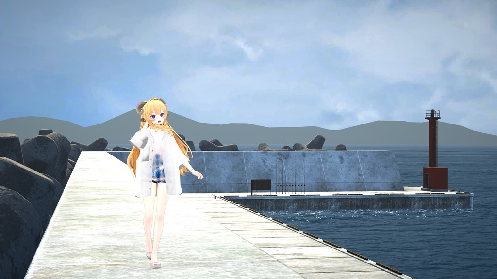 VRChatアバター向け衣装"地元コーデ"【27アバター対応】