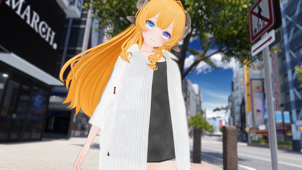 VRChatアバター向け衣装"地元コーデ"【27アバター対応】