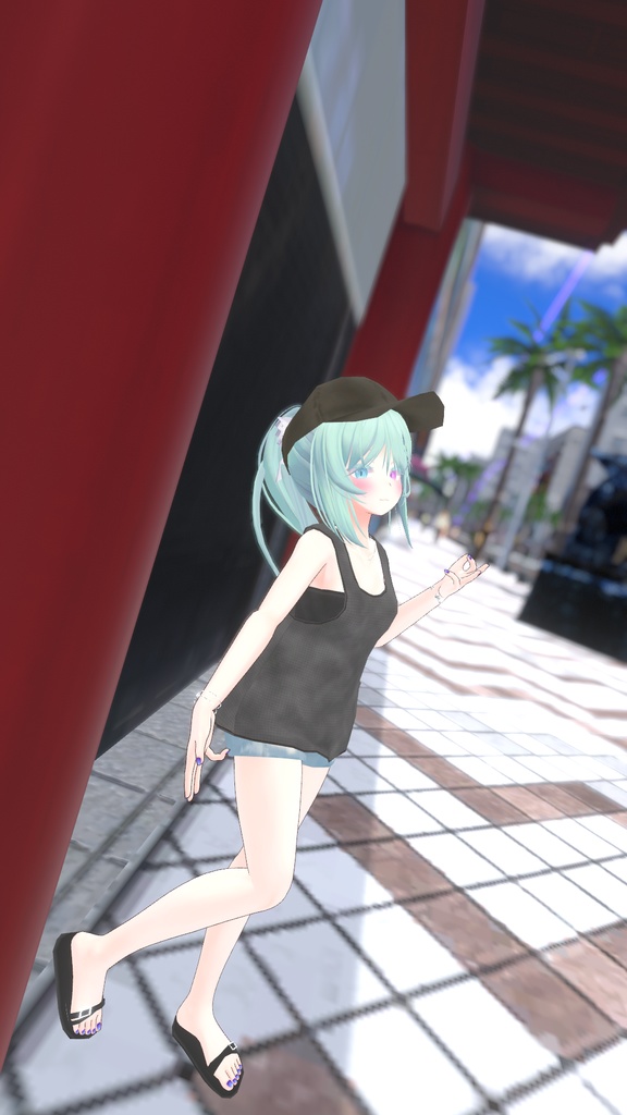 VRChatアバター向け衣装"地元コーデ"【27アバター対応】