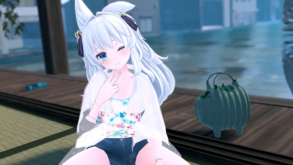 VRChatアバター向け衣装"地元コーデ"【27アバター対応】