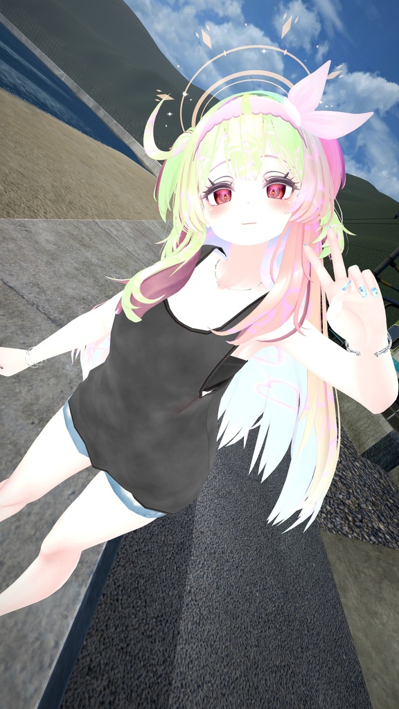 VRChatアバター向け衣装"地元コーデ"【27アバター対応】