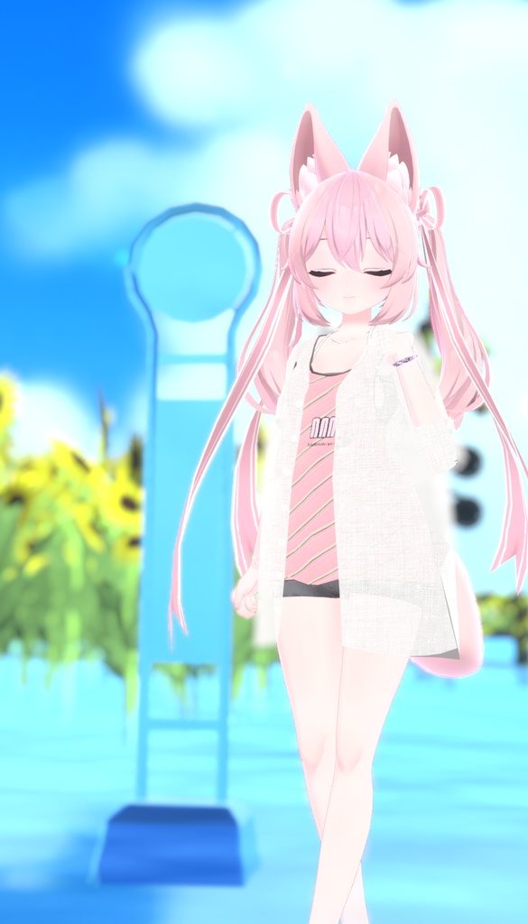 VRChatアバター向け衣装"地元コーデ"【27アバター対応】