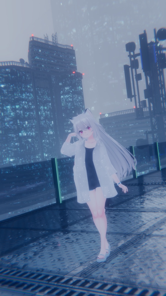 VRChatアバター向け衣装"地元コーデ"【27アバター対応】