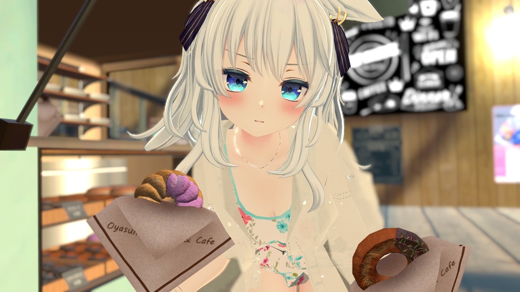 VRChatアバター向け衣装"地元コーデ"【27アバター対応】