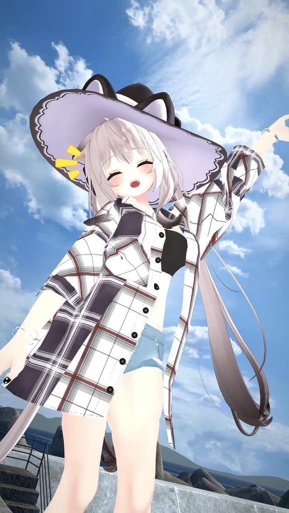 VRChatアバター向け衣装"地元コーデ"【27アバター対応】