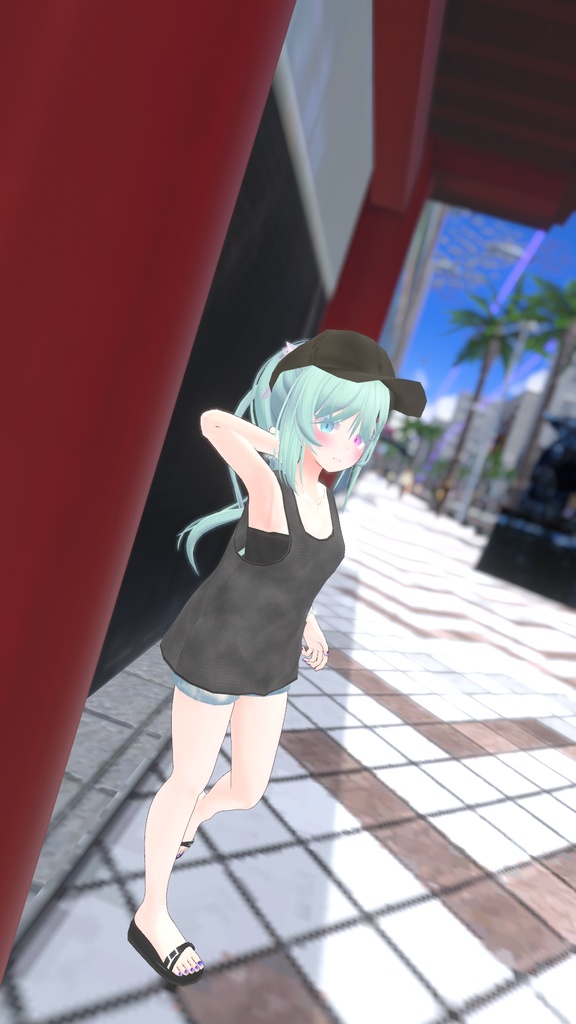 VRChatアバター向け衣装"地元コーデ"【27アバター対応】