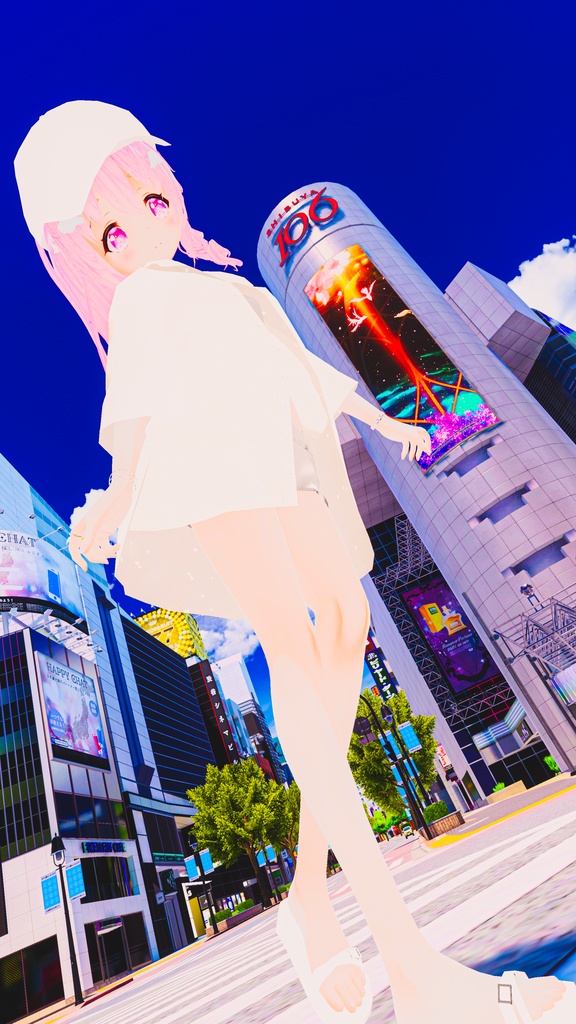 VRChatアバター向け衣装"地元コーデ"【27アバター対応】