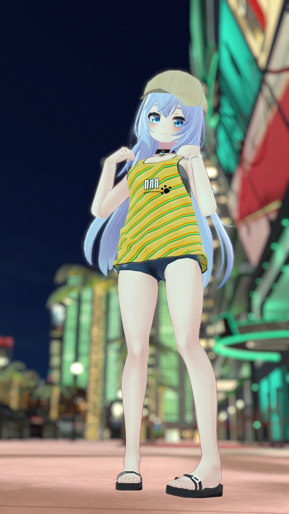 VRChatアバター向け衣装"地元コーデ"【27アバター対応】