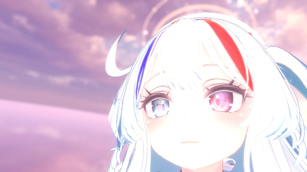 VRChatアバター用コンタクトレンズ"〇×■インワンダーランド"【70アバター対応】※黒目に景色やお友達を写すレンズです#mumu_shop